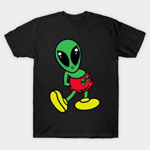 Alien Vintage T-Shirt by absolemstudio